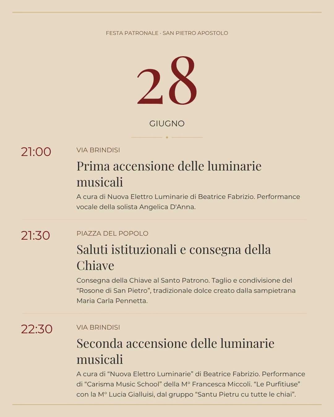 Programma Festa Patronale 2026 - 5